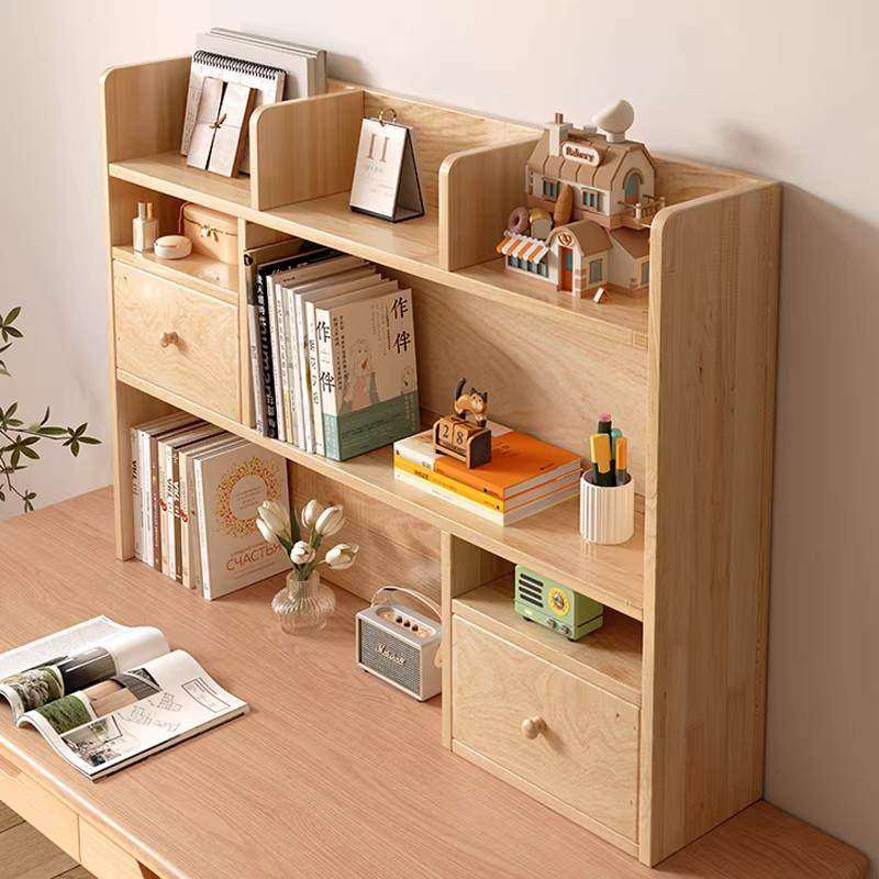 实木桌面置物架书桌收纳书架子办公桌面桌上简易学生多层小书柜,住宅家具,书架,淘宝优惠券,粉丝福利购,淘宝优惠卷