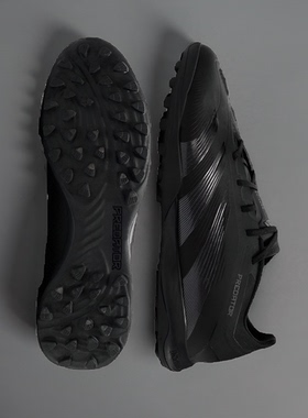 猎鹰30周年限量PREDATOR 24 ELITE猎鹰24高端TF碎钉黑武士足球鞋