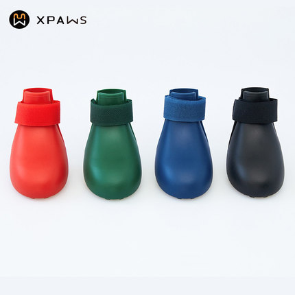 XPAWS 狗狗防滑鞋子网红ins风防水雨靴冬季户外可爱宠物雨鞋不掉