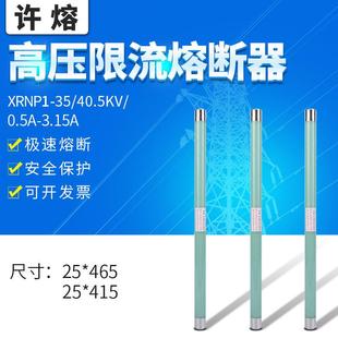 0.5A1A2A3A保护PT互感器保险管 40.5kv 高压限流熔断器XRNP1 35KV