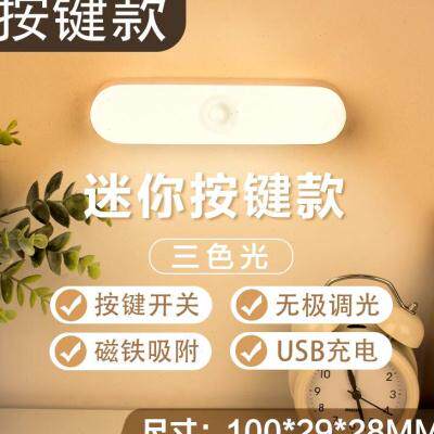 大学生小夜灯宿舍学习磁吸台灯寝室护眼吸附小灯酷毙灯床上用