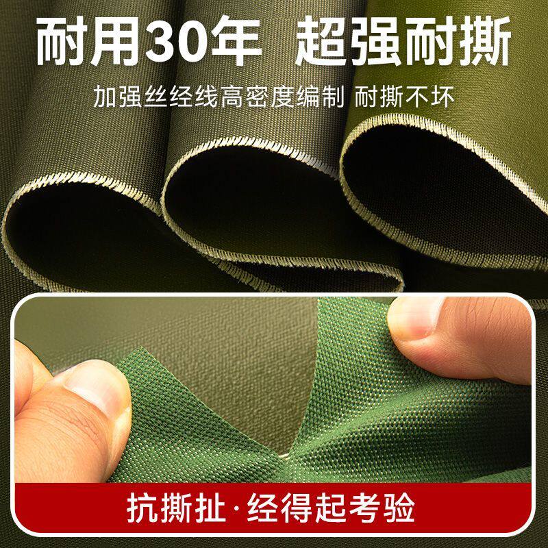 帆布篷布防水防晒加厚帐篷雨棚布货车旧帆布布料户外遮阳防雨布