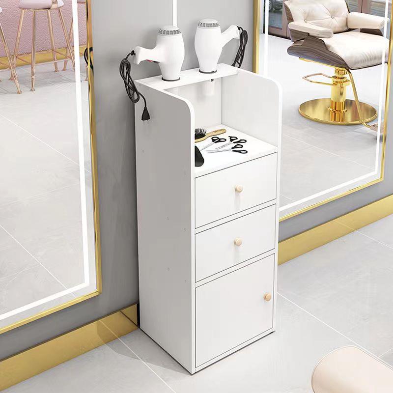 理发店工具柜美容店工具台美容院工具车发廊专用收纳置物架剪发柜