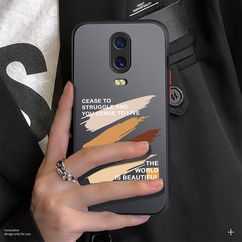 oppor17系列磨砂硬壳手机壳全包