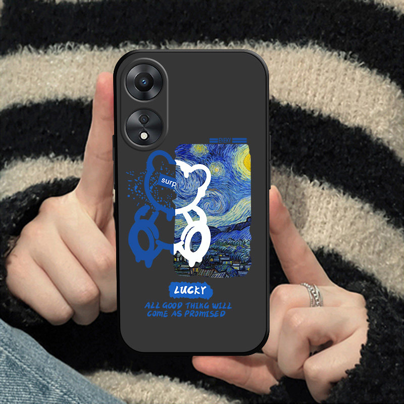 oppo系列硅胶软壳送膜手机壳