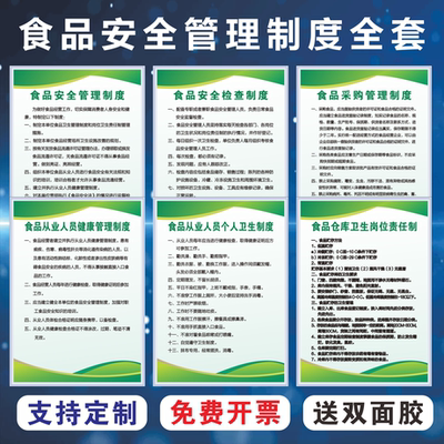 制度牌饮食卫生检查应急方案