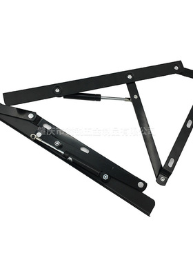 液压气动贵妃撑架沙发床贵妃位床箱液压杆黑色气动杆架榻榻米床箱