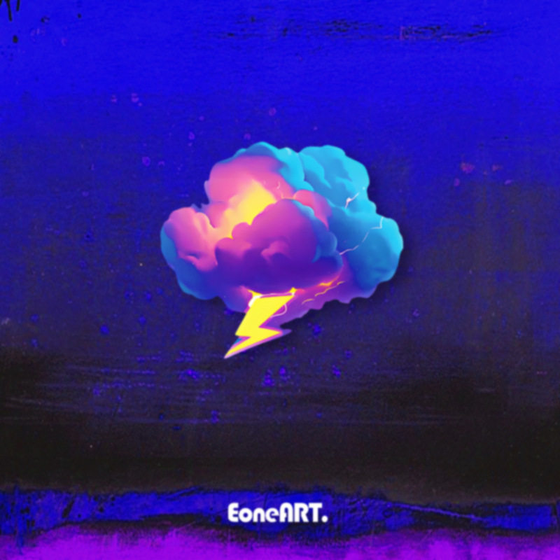 反光车贴彩色祥云小闪电汽车摩托电动车机箱头盔装饰防水贴纸