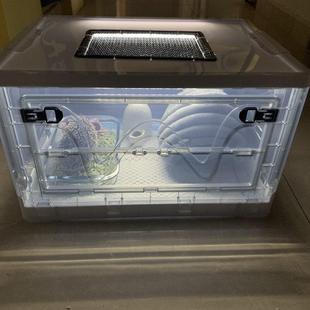 恒温箱温控仓鼠折叠笼子全套饲养用品带led灯 宠物保温箱刺猬冬季