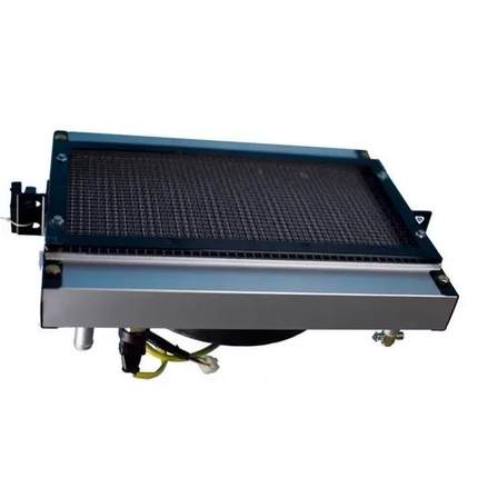 五征三轮车原车配件 三轮车电子水箱3037图号 水箱电子电机散热器