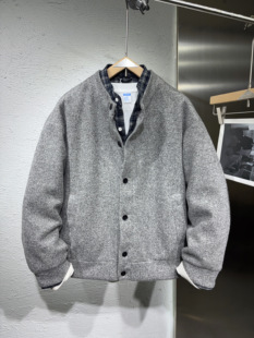 2025新款 假两件尼子拼接90羽绒服男简约轻奢外套鸭绒宽松上衣 冬季