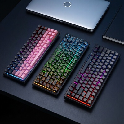 MCHOSE 迈从G75客制化机械键盘gasket结构三模全键热插拔电竞键盘