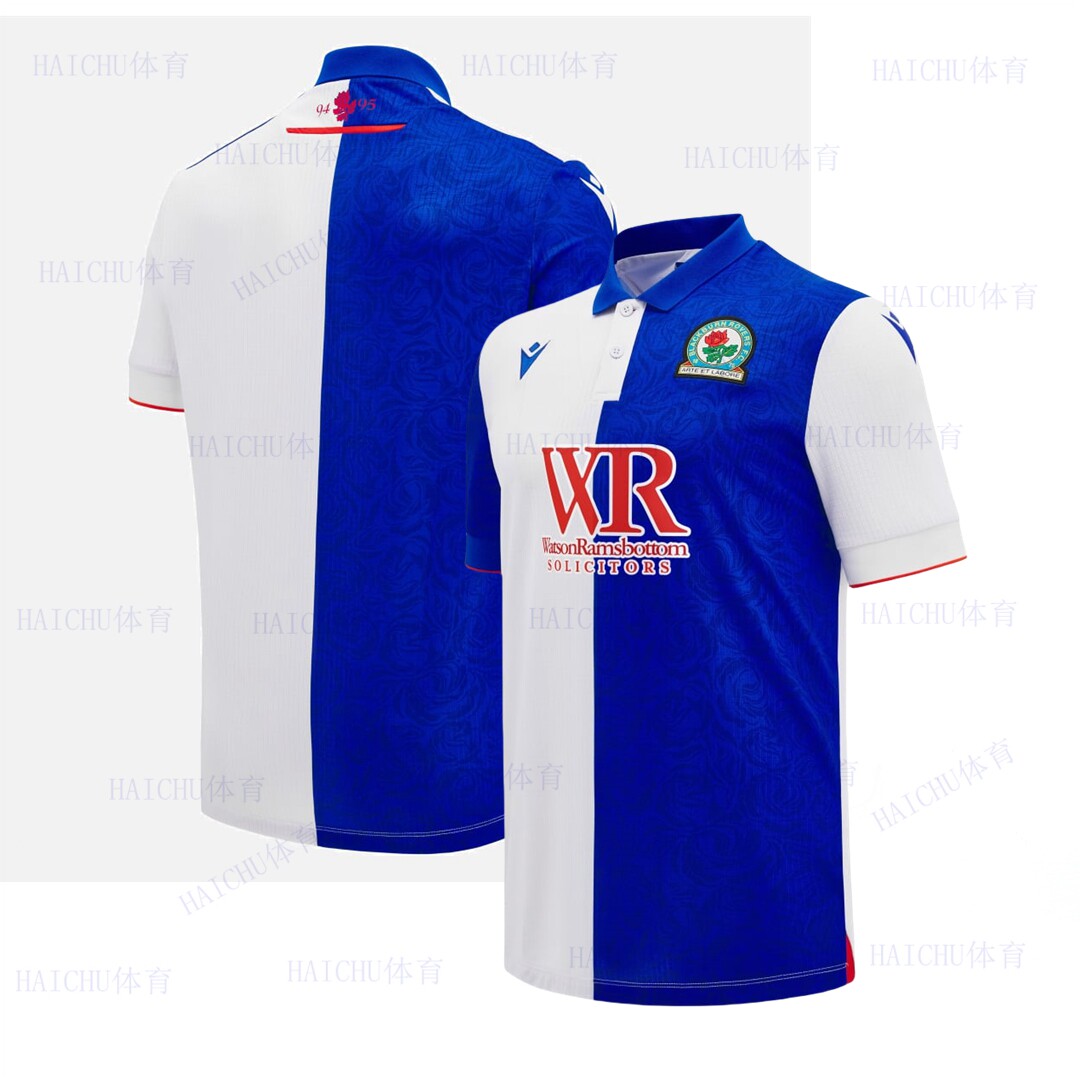 24-25布莱克本球衣 布力般流浪主场足球服冷门