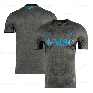 24-25那不勒斯球衣 Napoli客场足球服8号麦克托米奈11号德布劳内