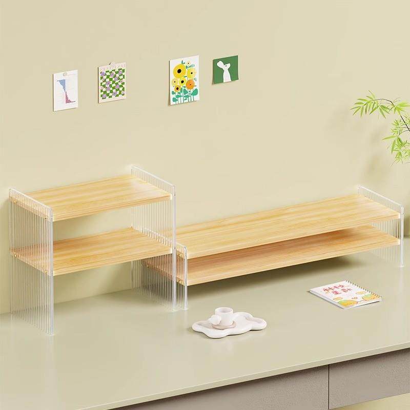 台式电脑显示器架办公室桌面置物收纳柜屏幕垫高底座键盘收纳,收纳整理,书桌收纳置物架,淘宝优惠券,粉丝福利购,淘宝优惠卷