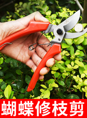 蝴蝶牌修枝剪粗枝剪枝剪整枝剪 蝴蝶120剪刀园林园艺剪包邮剪刀