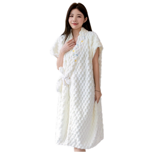 可穿式浴巾三件套女洗澡裹巾大人比全棉吸水浴裙2026新款学生宿舍