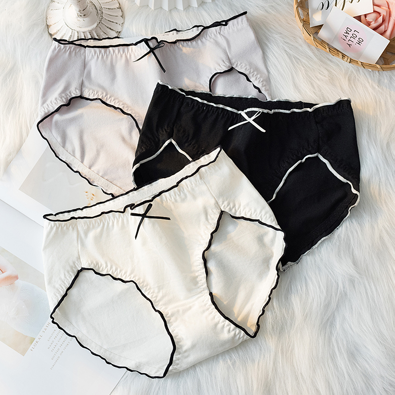甜美可爱舒适透气日系内裤女