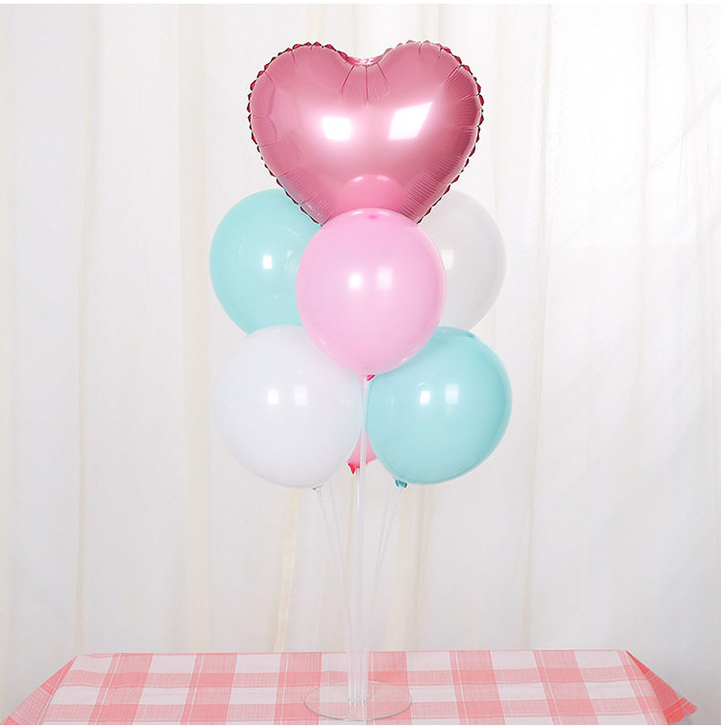 桌飘气球开业生日装饰地飘立柱底座支架婚庆结婚房场景布置儿童汽