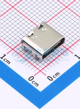 TYPE-C16PIN SMD 快充闪充 USB连接器 TypeC母座 SHOU HAN(首韩)