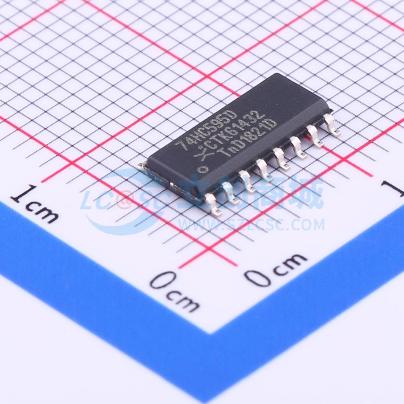 原装正品 74HC595D,118贴片SOIC-16数字逻辑IC电子元器件芯片
