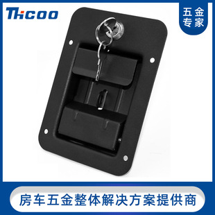 斯科A7851工业面板锁 工程机械平面锁 工程配电箱锁发电机锁A7851