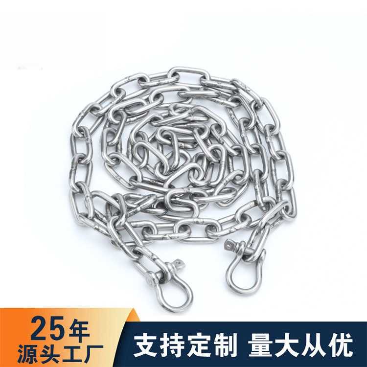 英制中环锚链316不锈钢船用五金