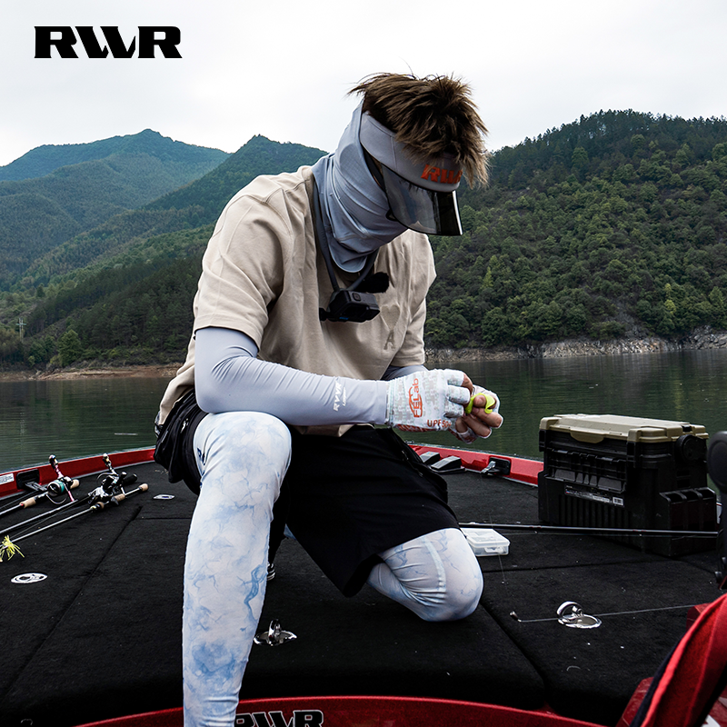 RVVR23新款新色夏季防晒防护套装护袖面罩护臂护腿冰丝防紫外线