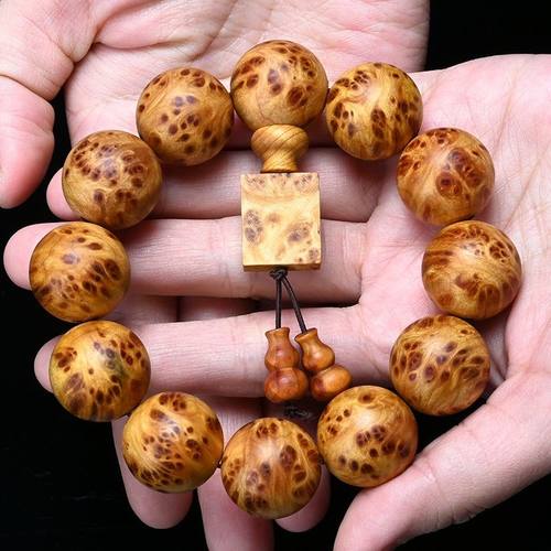 手串崖柏老料男女手链天然木香