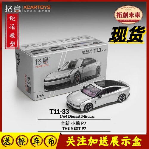 T11-33全新小鹏P7银色