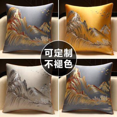 新中式客厅沙发抱枕靠垫靠枕靠山中国风抱枕套靠垫套靠枕套靠背垫