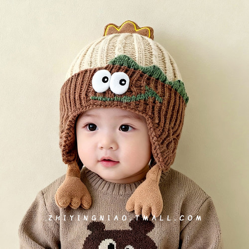 织婴鸟旗舰店可爱超萌加厚护耳帽
