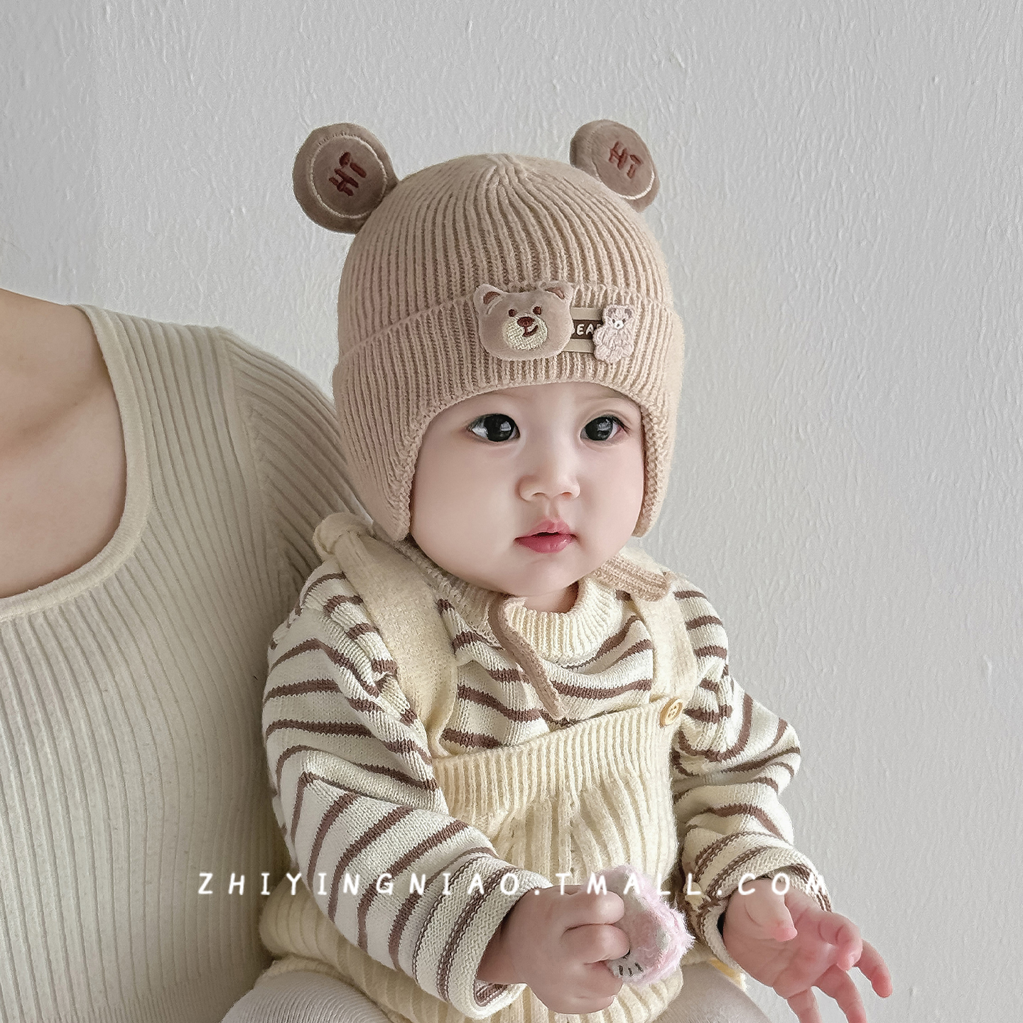 织婴鸟旗舰店可爱超萌婴儿护耳帽