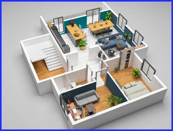 3d动画三维3d建筑动画施工动画2.5d动画效果图渲染