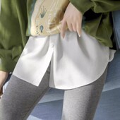 卫衣内搭遮臀神器屁帘女衬衣下摆衬衫 遮屁股秋冬遮牛仔半身裙屁帘