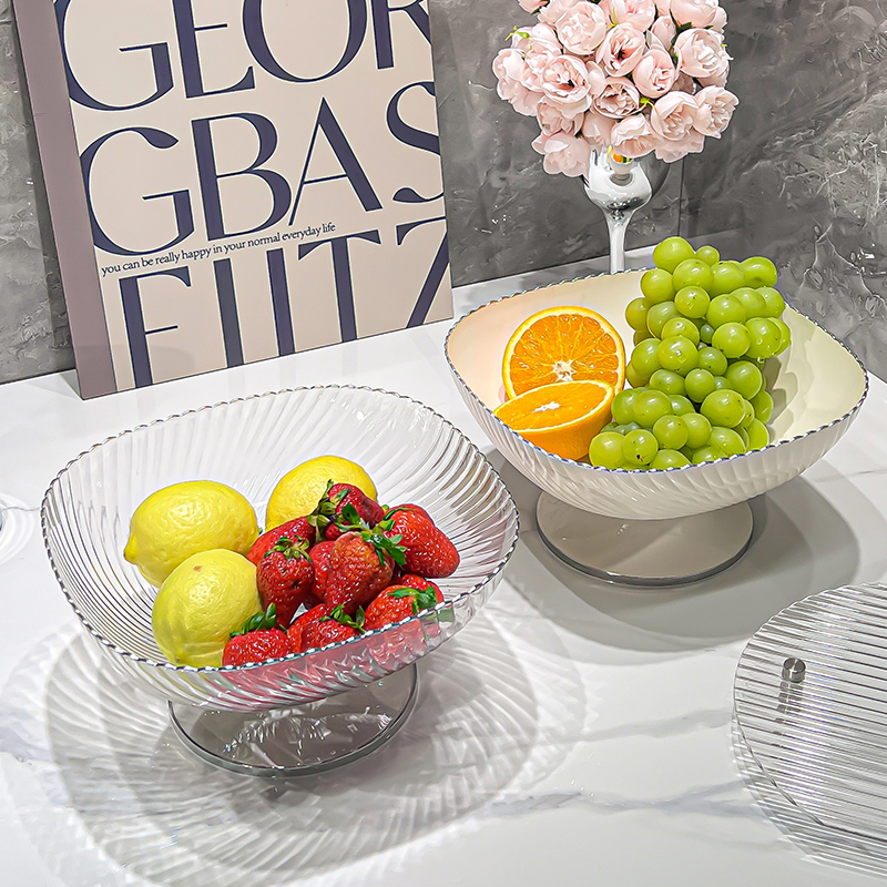 春节零食盘高颜值奶油风多功能