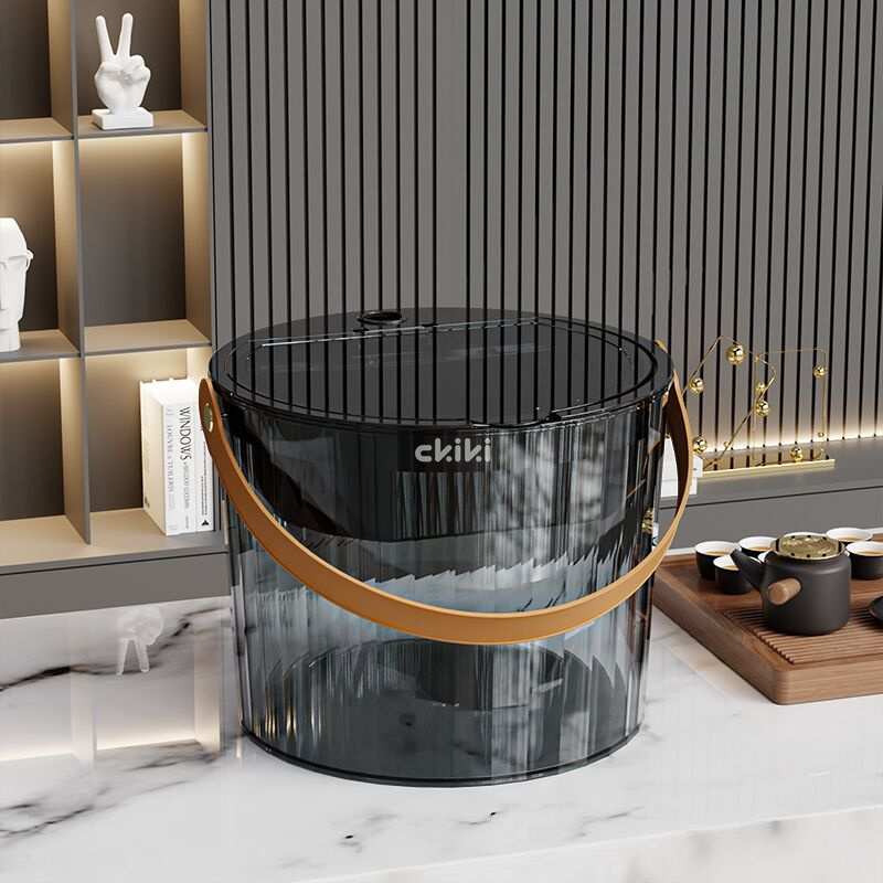 排水管一体式茶渣桶倒茶叶渣神器