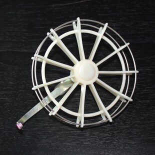 盘拨轮鱼竿风车手拨钢丝不锈不锈钢筏钓轮轮锚新款八卦车轮护圈精