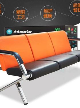 排椅三人位机场椅不锈钢连排椅医院候诊椅理发店沙发等候椅长椅子