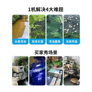 鱼池过滤器瀑布水循环过滤系统庭院大型室外户外水池净化净水设备