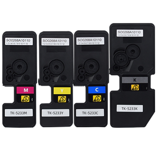 适用京瓷TK-5223粉盒ECOSYS P5021cdn P5021cdw彩色激光打印机碳粉 京瓷TK5233墨粉 原装品质
