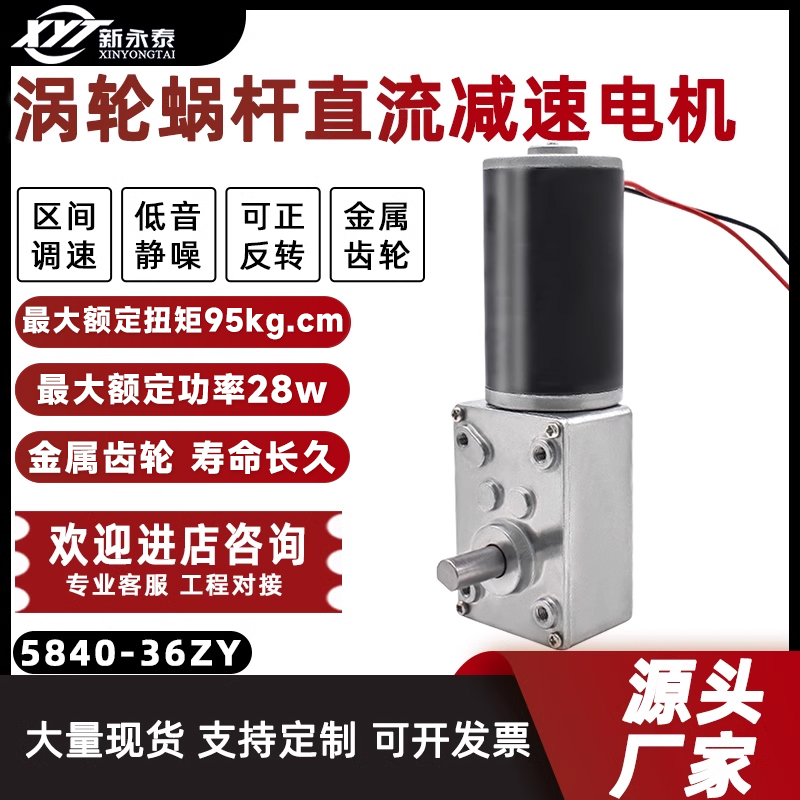 新永泰惠州直流减速电机12V24V