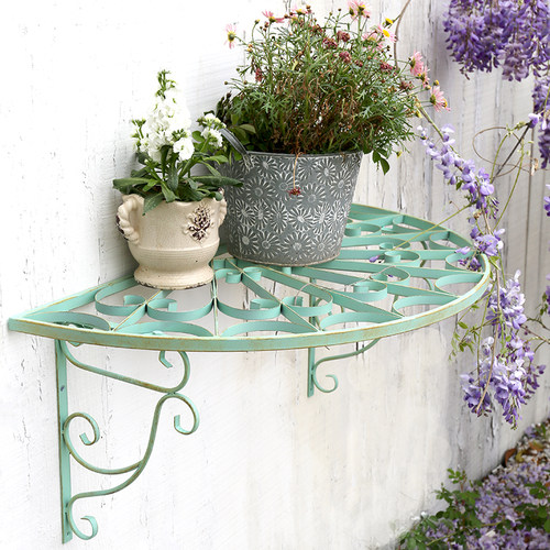 岛拉花架置物架挂架墙面装饰架