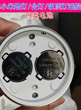 适用小米Yeelight纽扣电池CR2032