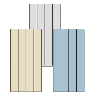墙板装饰自装扣板墙面墙裙护墙板木纹pvc遮丑墙贴自粘格栅背景墙