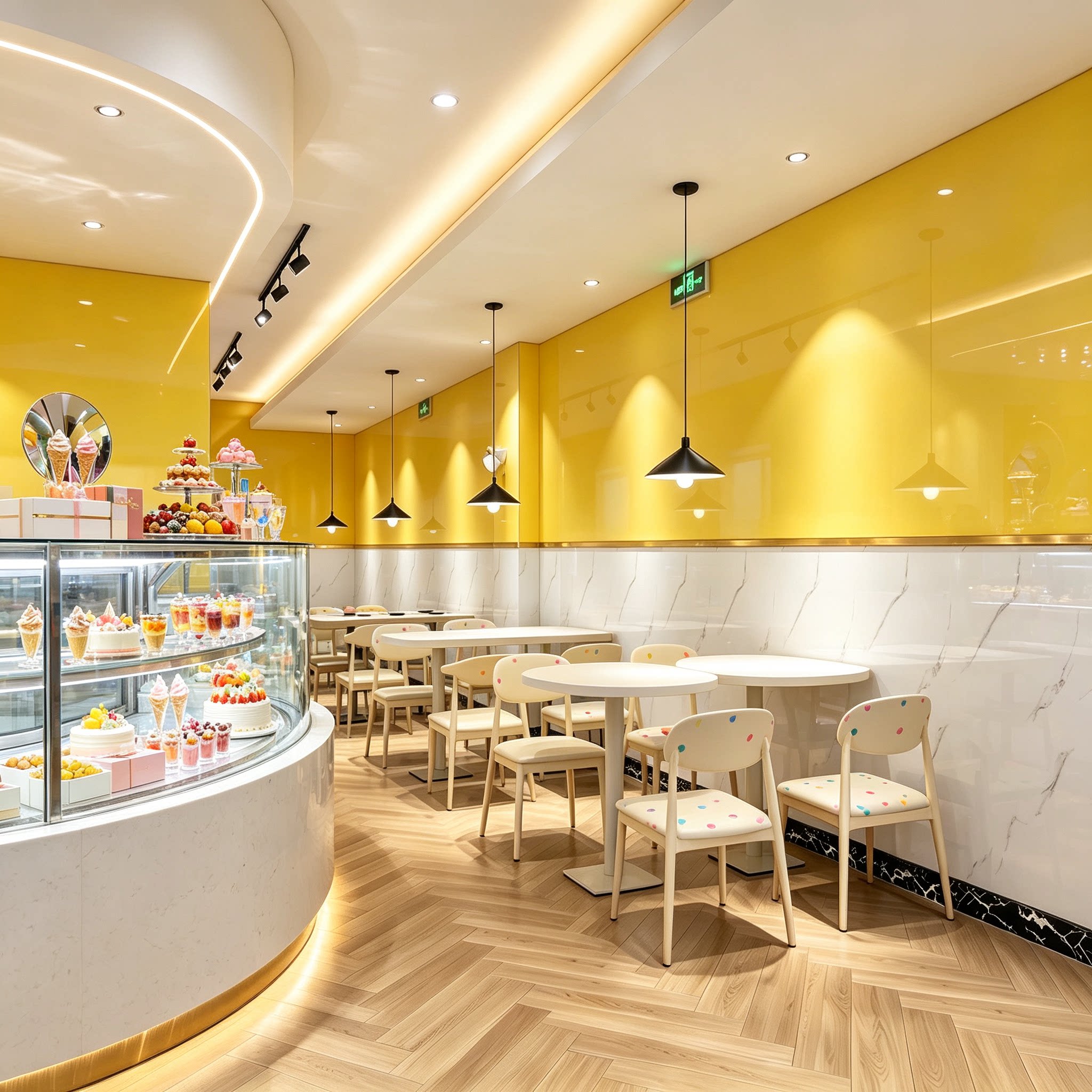 PVC仿瓷砖墙贴甜品店墙面装饰墙纸商用餐饮自粘墙壁贴纸防水防潮