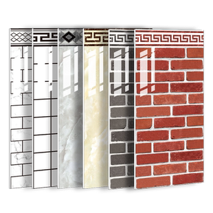 仿古砖文化砖仿瓷砖墙贴pvc铝塑板硬板墙裙护墙板防水防潮墙围子