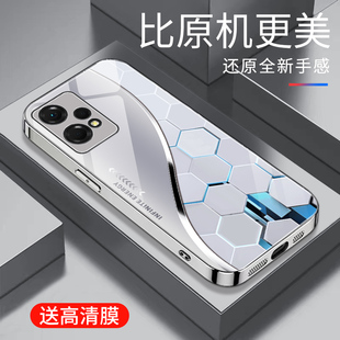 适用于OPPOk10x手机壳防摔电镀银玻璃简约新款硬壳男女网红创意保护壳硅胶k10x时尚潮牌手机套商务简约外壳