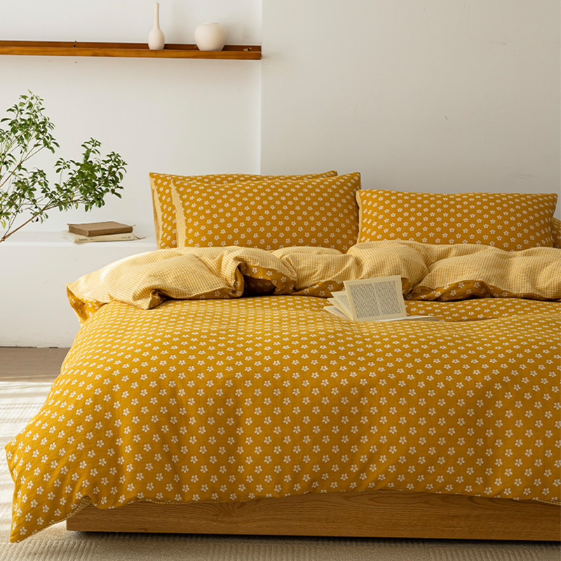 忍不住分享的超软糯双层纱被套