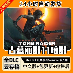古墓丽影11暗影中文版全dlc云存档电脑pc单机游戏离线正版steam